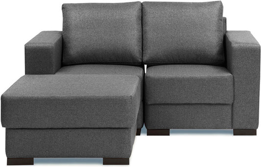 Estilo - Passive Grey Fabric Modular Sofa (1LH-1RH-1P)