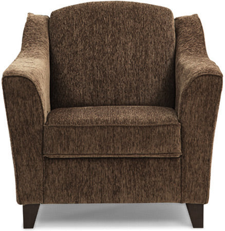 Crescent - Wheat Brown Fabric Sofa 1 - Seater