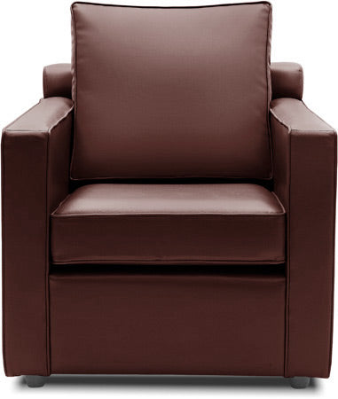 Synergy - Warm Tan Leatherite Sofa (1 - Seater)