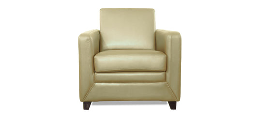 Symphony - Camel Cord Leatherite 1 - Seater Sofa