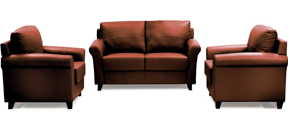 Harmony - Warm Tan Leatherite Sofa Set 2-1-1