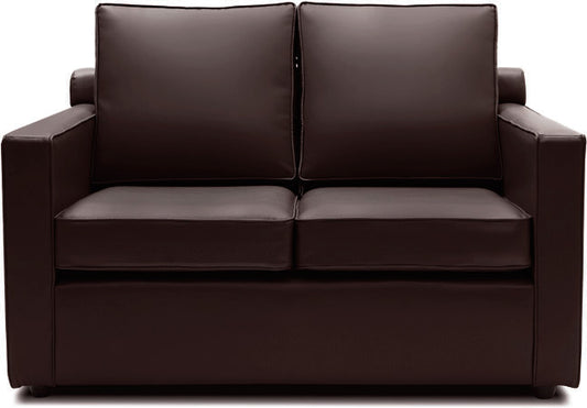 Synergy - Wine Red Leatherite Sofa (2 - Seater)