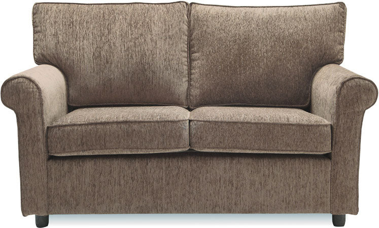 Muse - Chestnut Brown Fabric Sofa (2 - Seater)