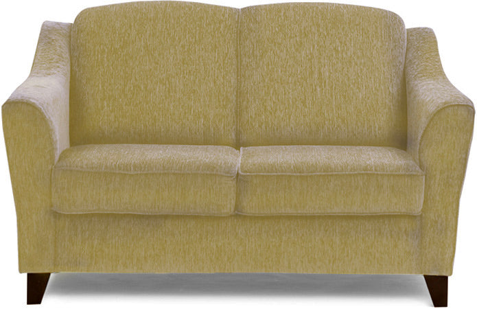 Crescent - Victorian Gold Fabric Sofa Set 2 - Seater