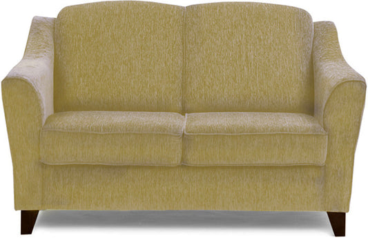 Crescent - Victorian Gold Fabric Sofa Set 2 - Seater