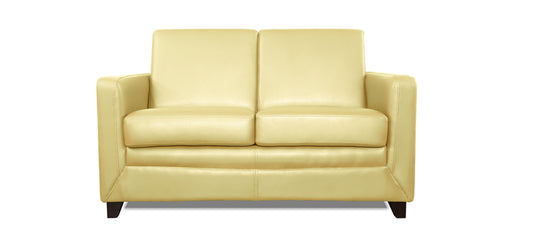 Symphony - Ivory Leatherite 2 - Seater Sofa