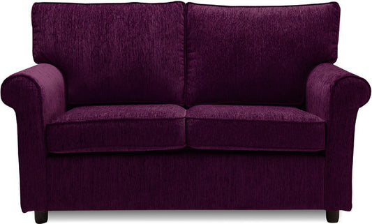 Muse - Dark Berry Fabric Sofa (2 - Seater)