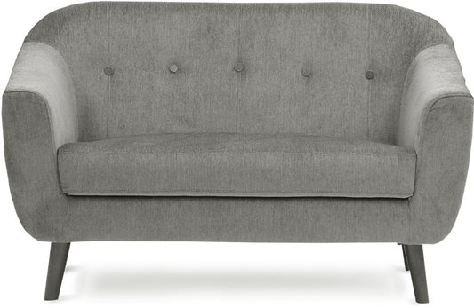 Iris - Fabric Sofa (2 - Seater) - Crystal Grey