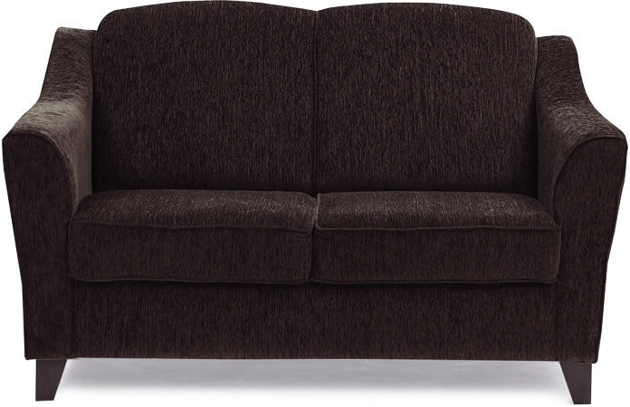 Crescent - Earth Brown Fabric Sofa 2 - Seater