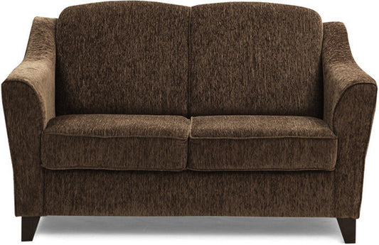 Crescent - Wheat Brown Fabric Sofa 2 - Seater