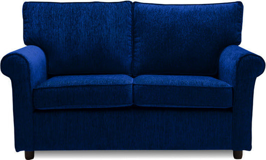 Muse - Midnight Blue Fabric Sofa (2 - Seater)