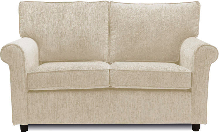 Muse - Canvas Beige Fabric Sofa (2 - Seater)