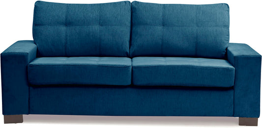 Radiance - Zafree Blue Fabric Sofa (3-1-1 Sofa Combo)