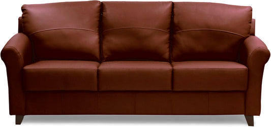 Harmony - Warm Tan Leatherite Sofa Set 3 - Seater