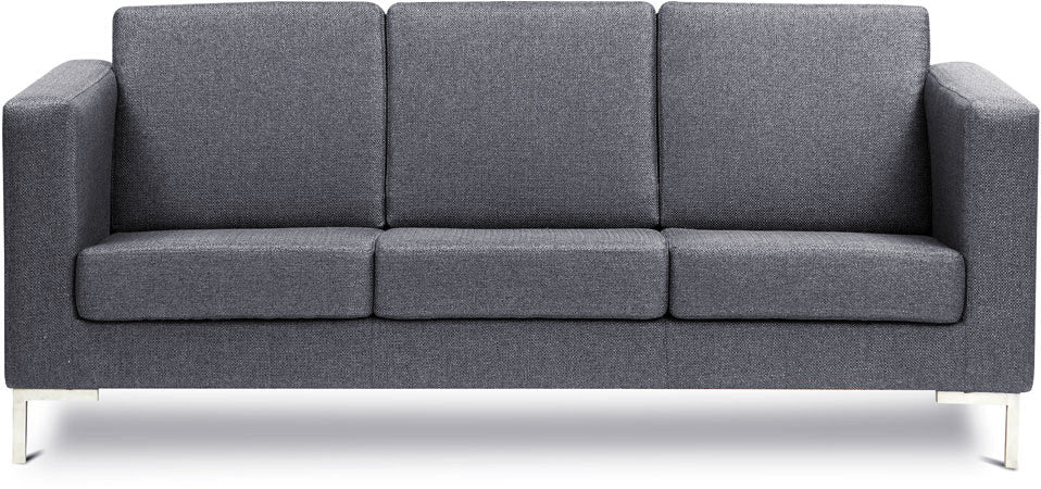 Stellar - Passive Grey Fabric Sofa (1 - Seater)