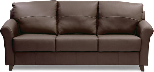 Harmony - Wine Red Leatherite Sofa Set 3 - Seater