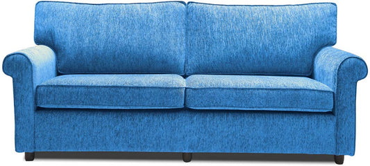 Muse - Persian Blue Fabric Sofa (3 - Seater)