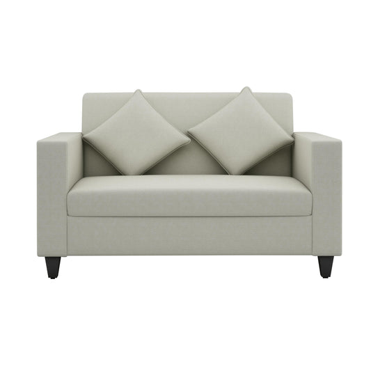 Cooper - 2 Seater Fabric Upholstered Sofa - Grey