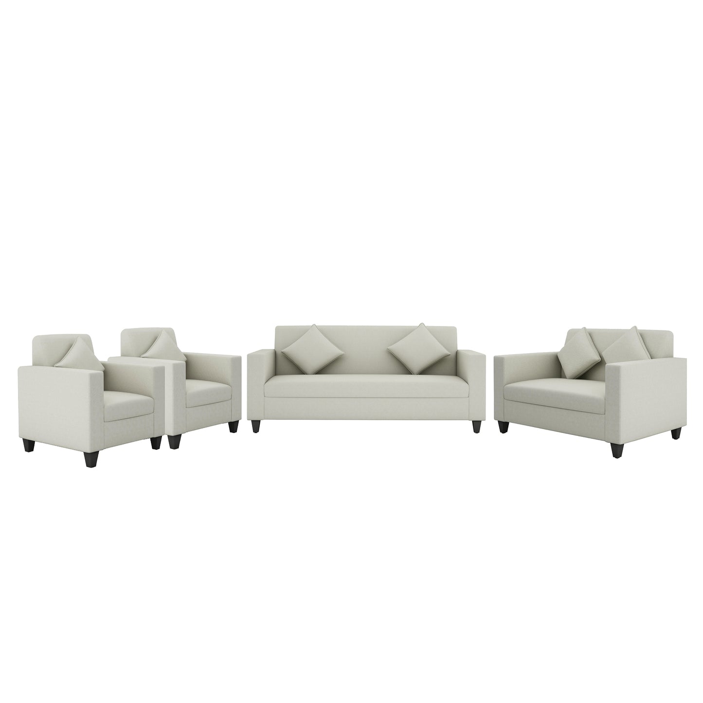 Cooper 3+2+1+1 Sofa Set - Grey