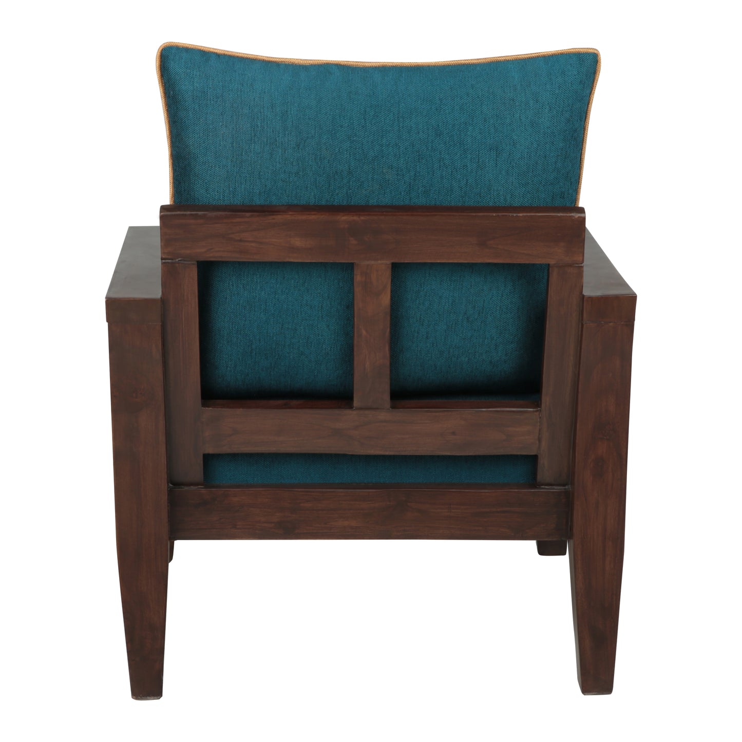 Lessie Teak Wood Sofa - Green