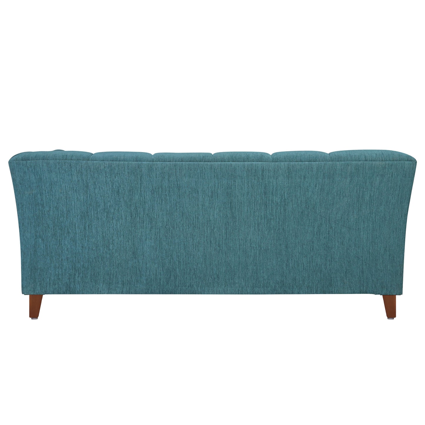 Zeel Fabric Sofa with Throw Cushion - Green