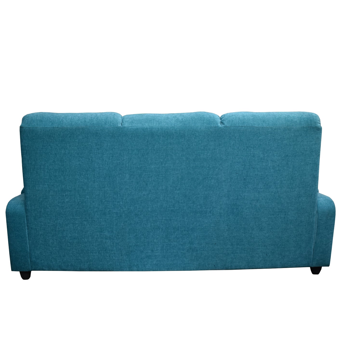 Louis 3 Seater Fabric Sofa - Sea Green