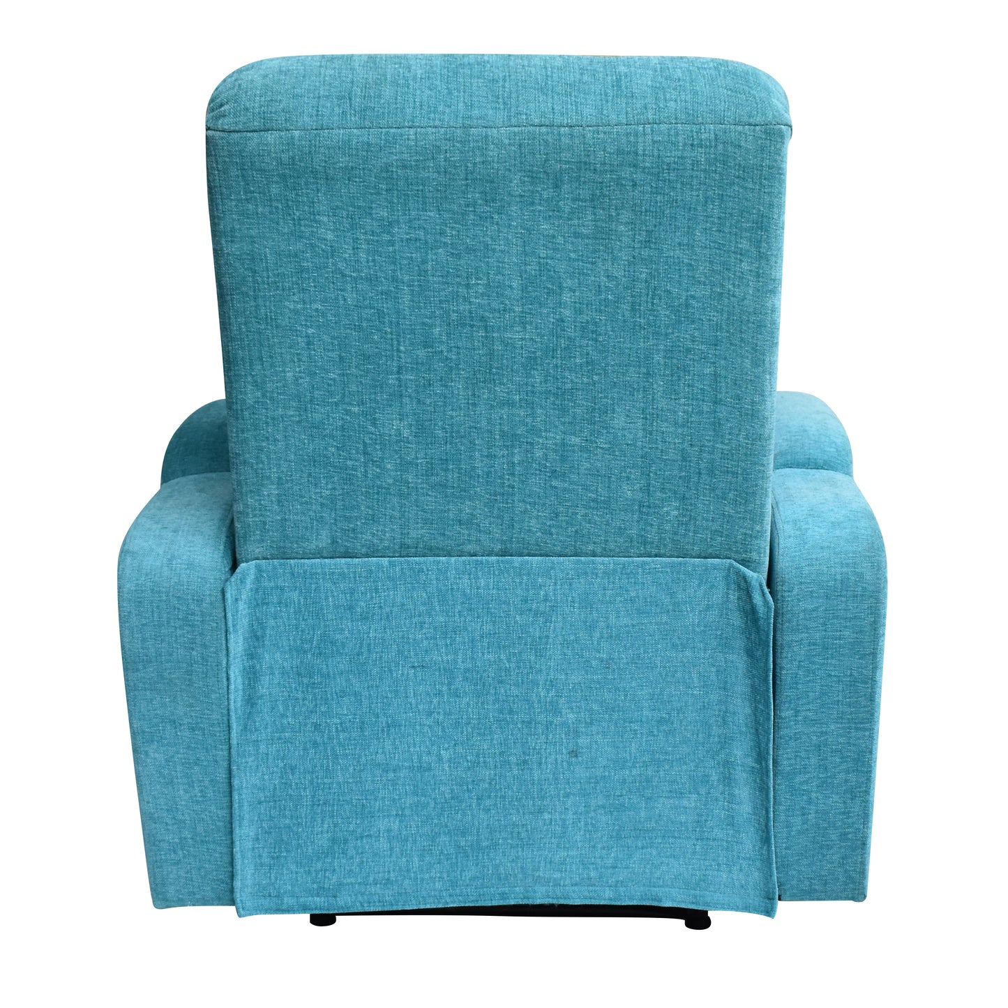 Louis Fabric 1 Seater Recliner With Pullout Lever - Sea Green