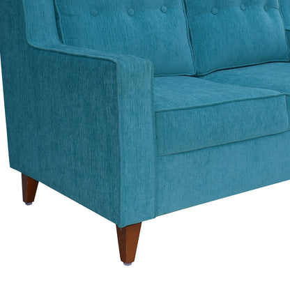 Santafee Fabric Sofa - Sea Green