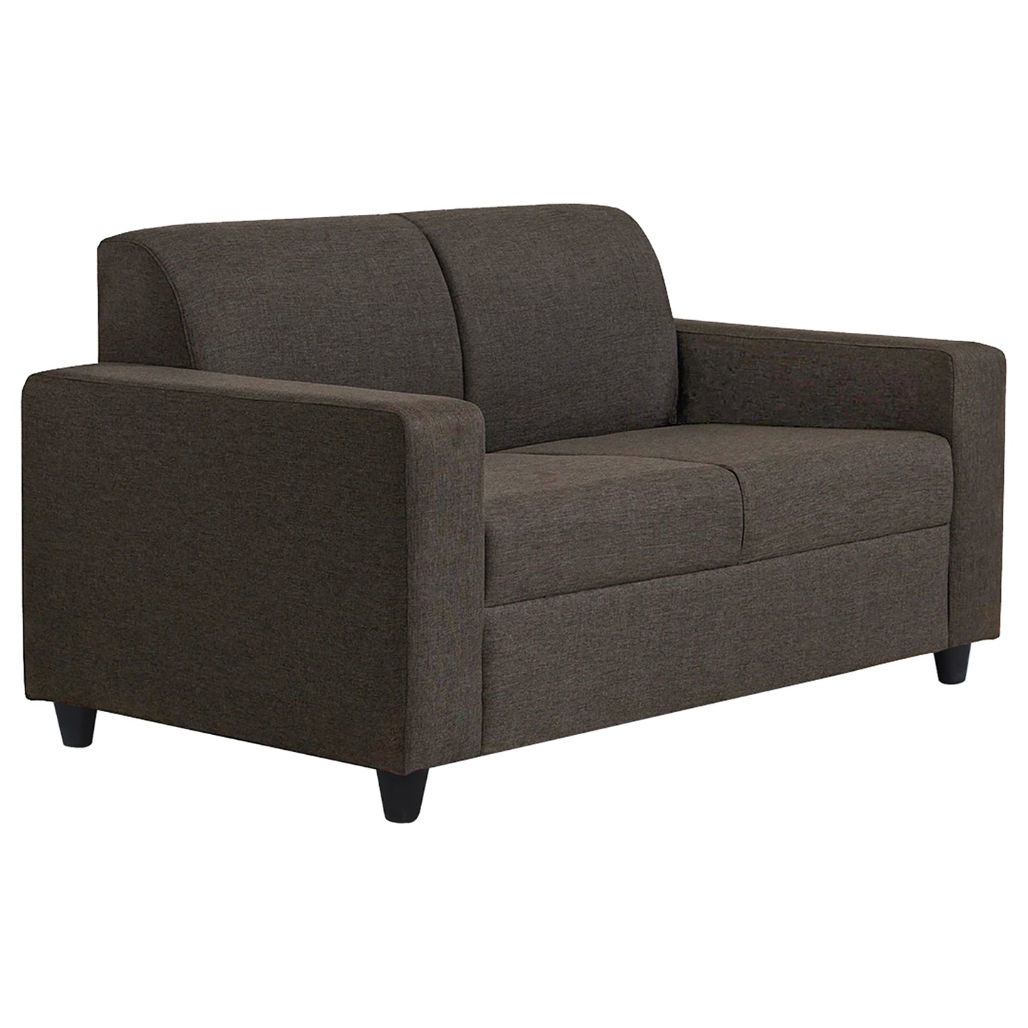 Jaxon Fabric Sofa - Dark Brown