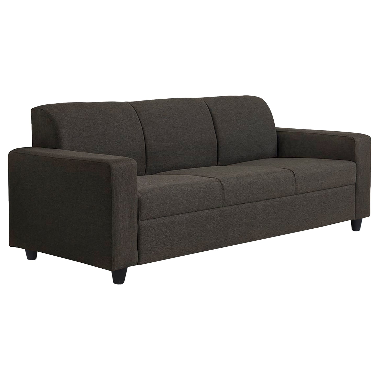 Jaxon Fabric Sofa - Dark Brown