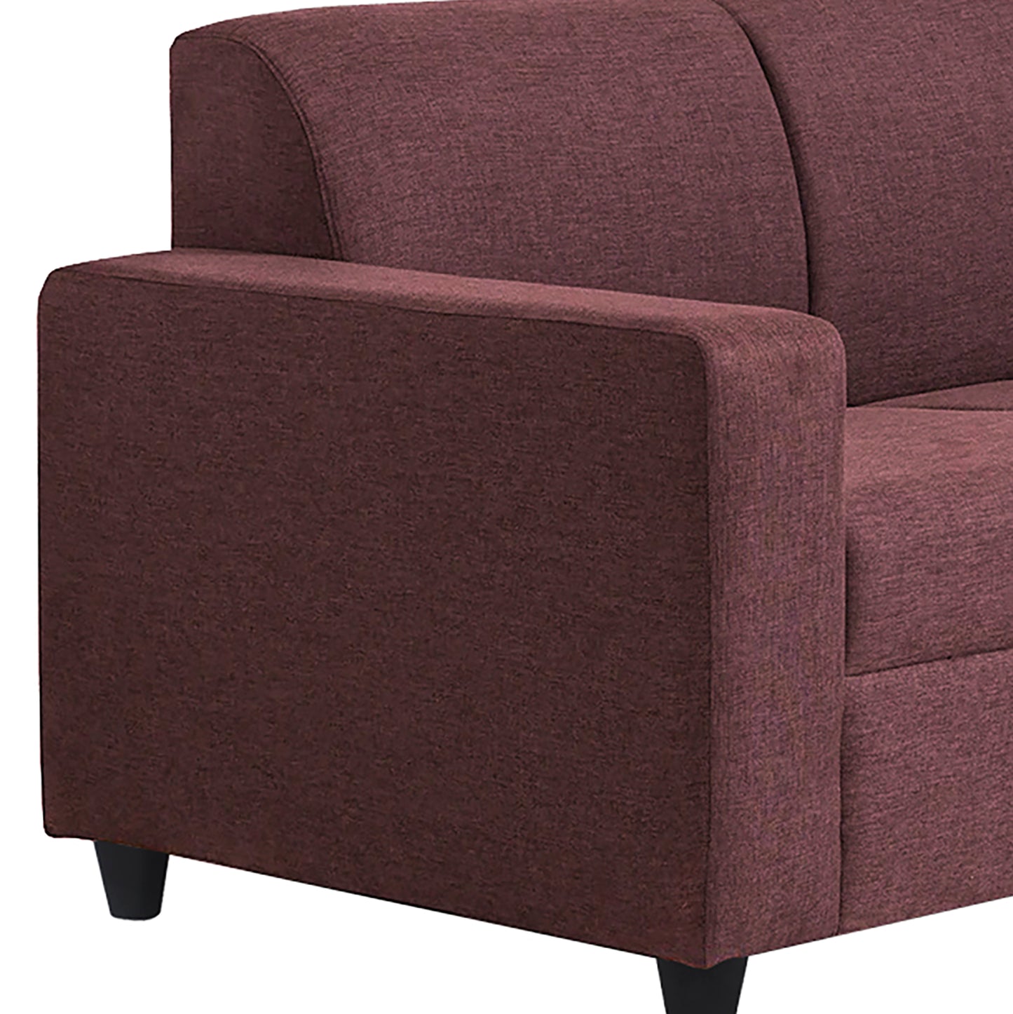 Jaxon Fabric Sofa - Maroon