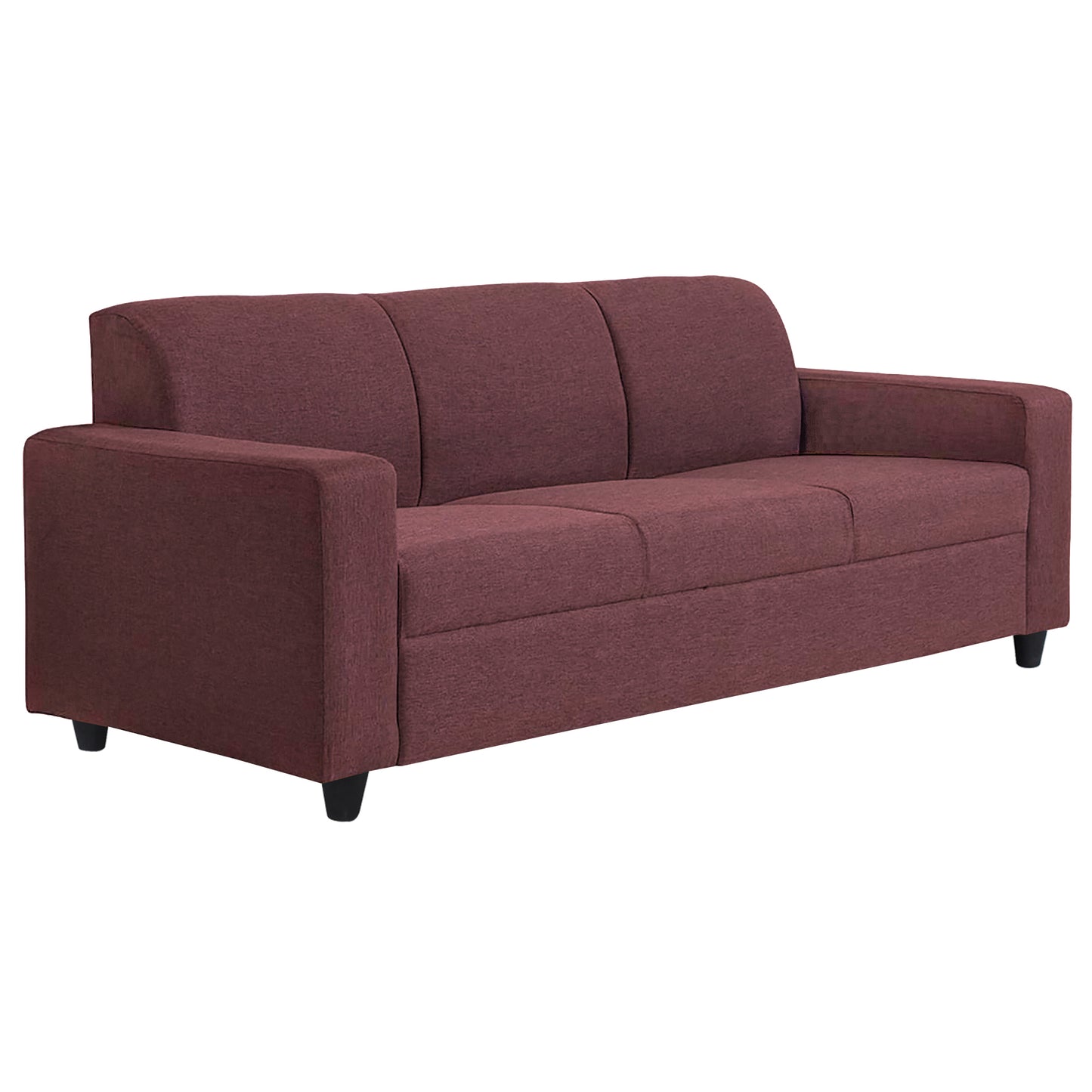 Jaxon Fabric Sofa - Maroon