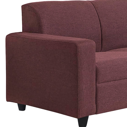 Jaxon Fabric Sofa - Maroon