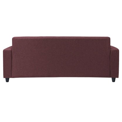 Jaxon Fabric Sofa - Maroon