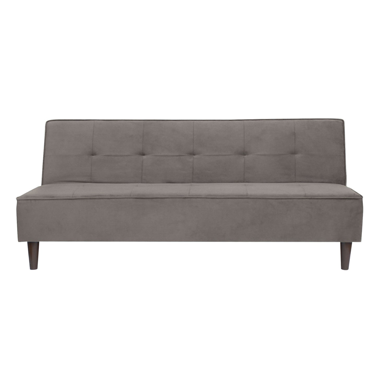 Camron Fully Upholstered 3 Seater Single Sofa Cum Bed - Grey