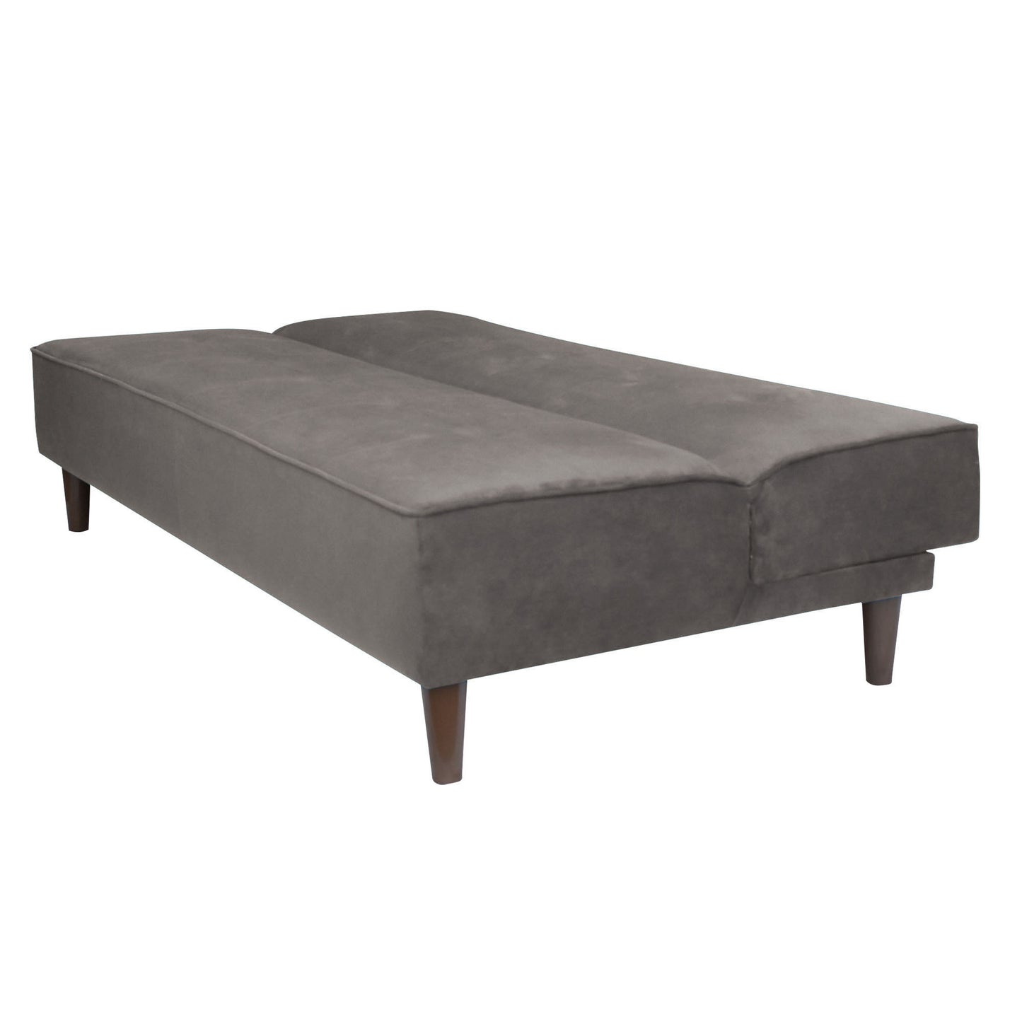 Camron Fully Upholstered 3 Seater Single Sofa Cum Bed - Grey