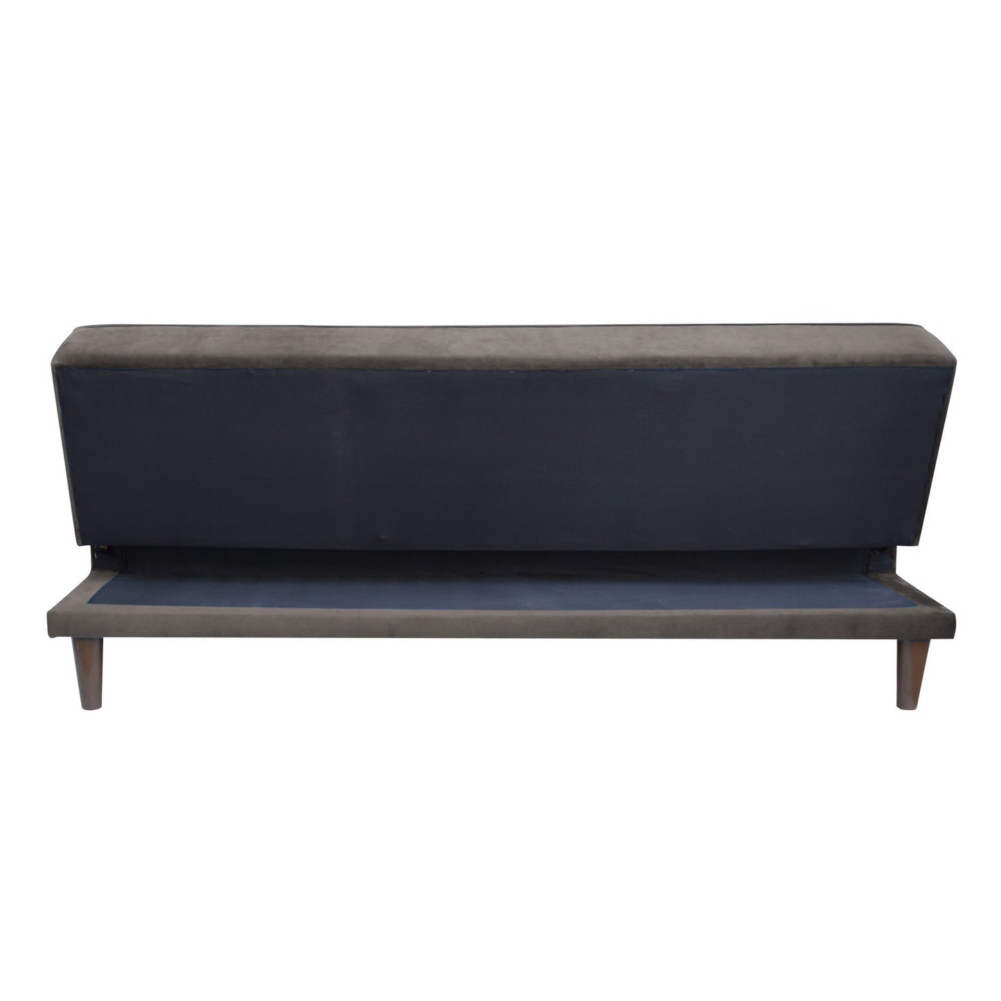 Camron Fully Upholstered 3 Seater Single Sofa Cum Bed - Grey