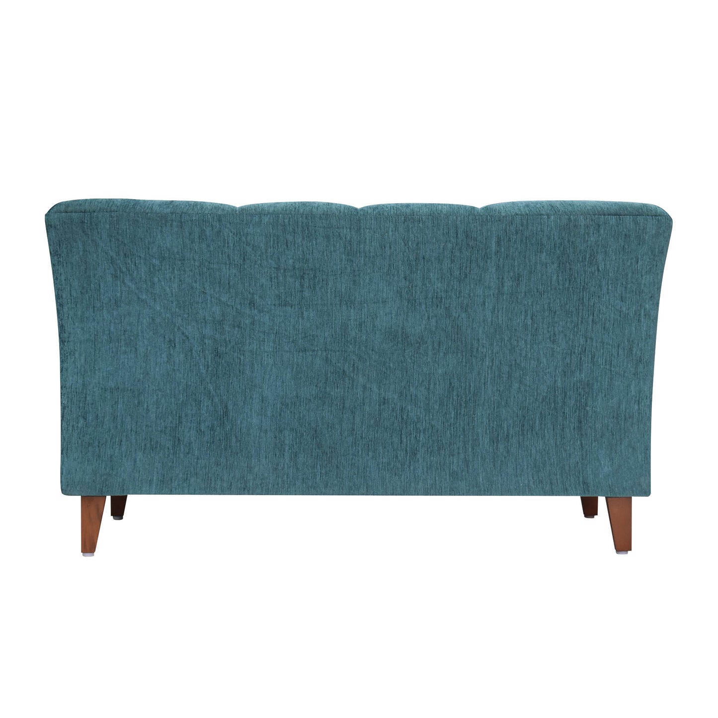 Zeel Fabric Sofa with Throw Cushion - Green