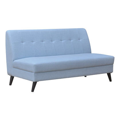 Jewel Tufted Back Sofa - Blue