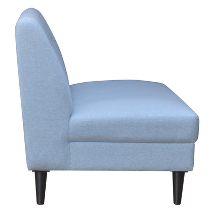 Jewel Tufted Back Sofa - Blue