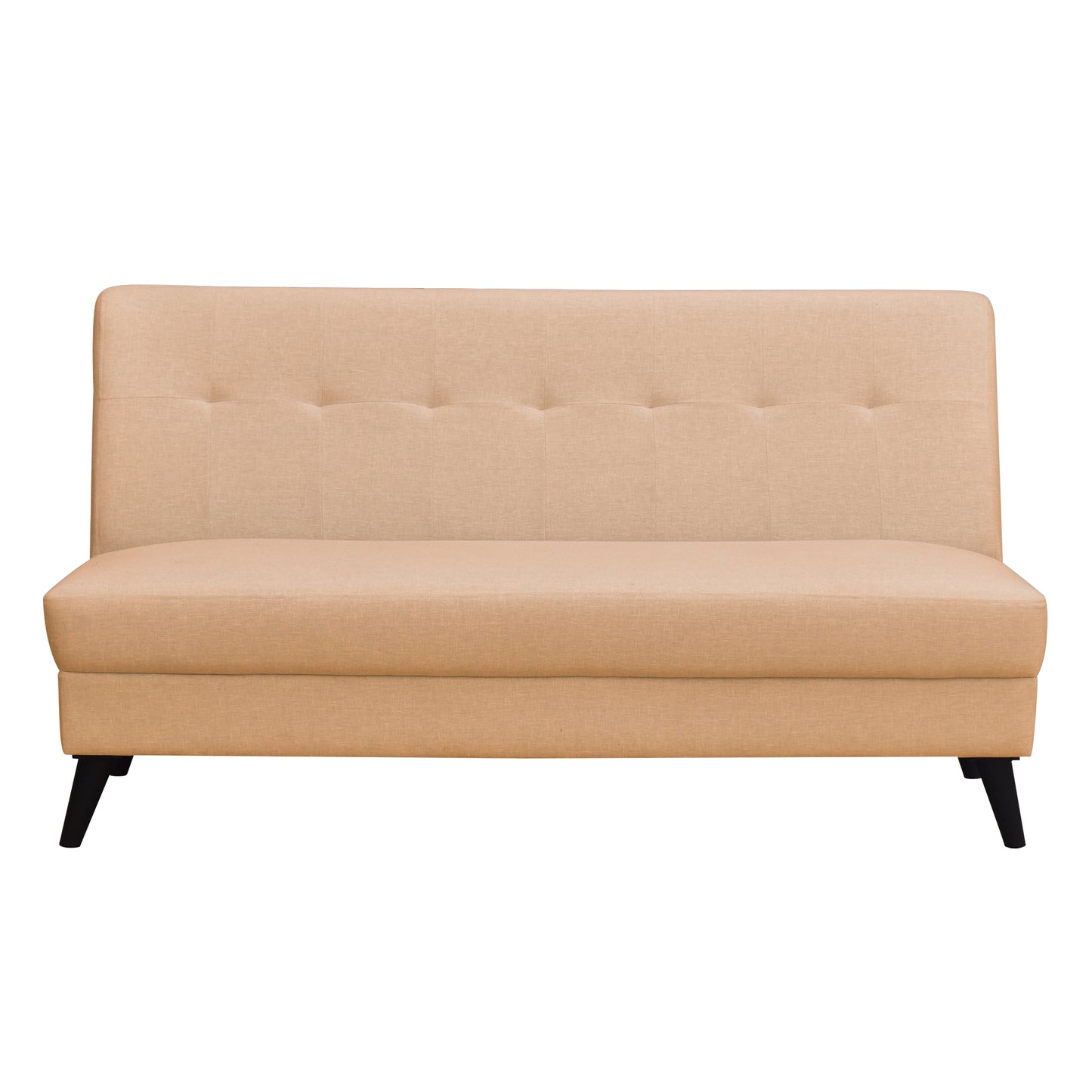 Jewel Tufted Back Sofa - Orange