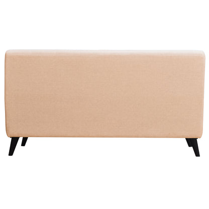 Jewel Tufted Back Sofa - Orange