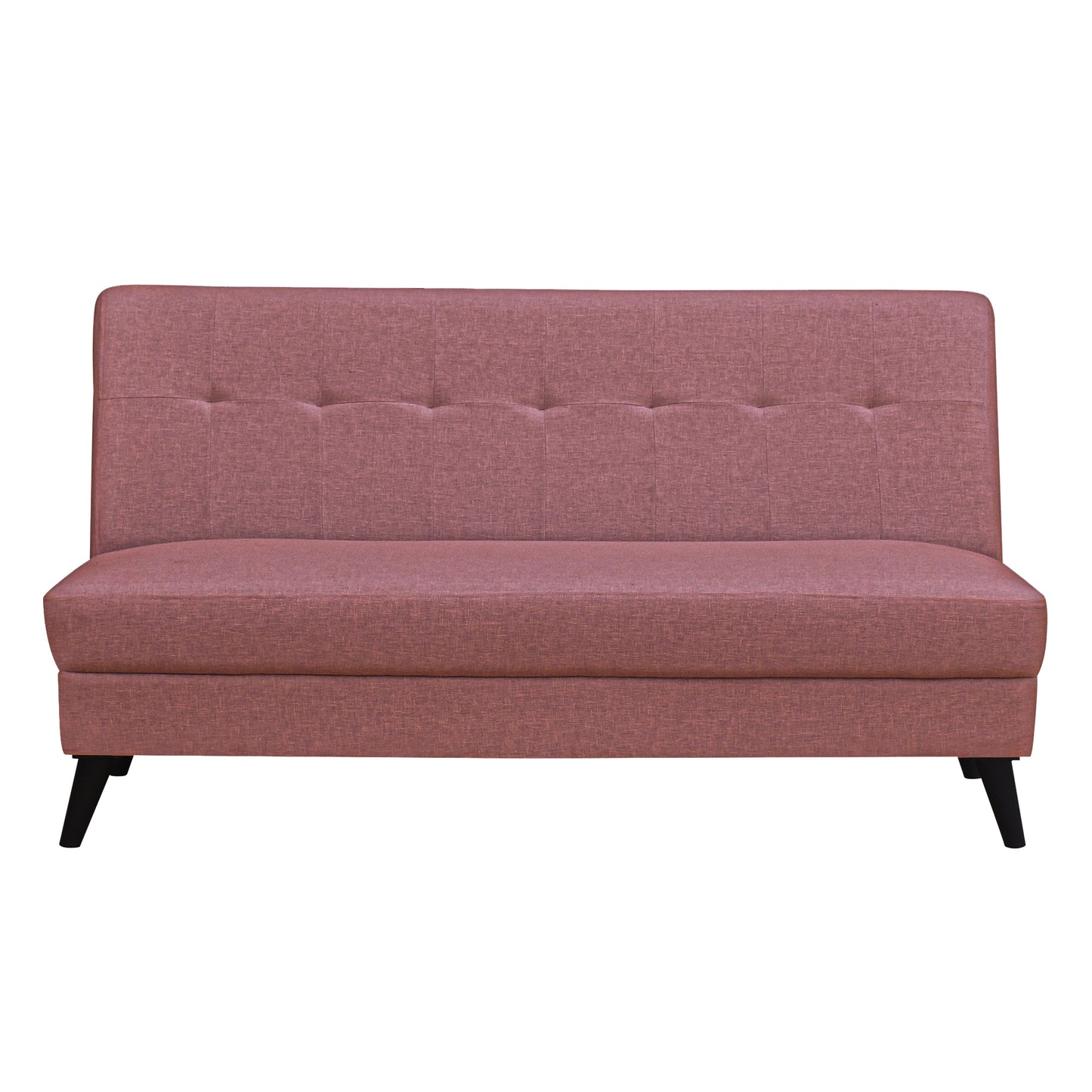 Jewel Tufted Back Sofa - Rust