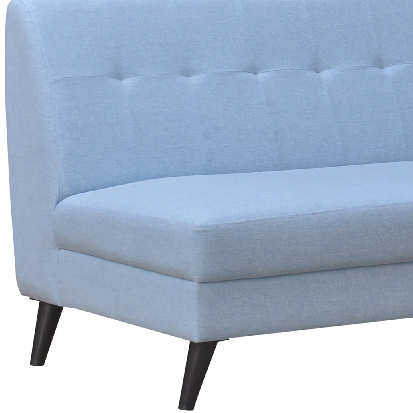 Jewel Tufted Back Sofa - Blue