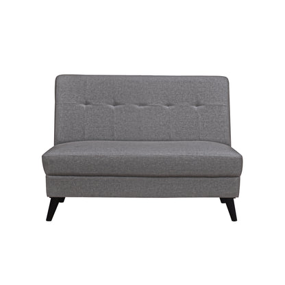 Jewel Tufted Back Sofa - Grey