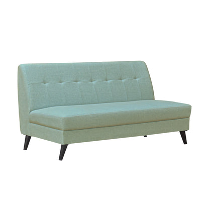 Jewel Tufted Back Sofa - Green