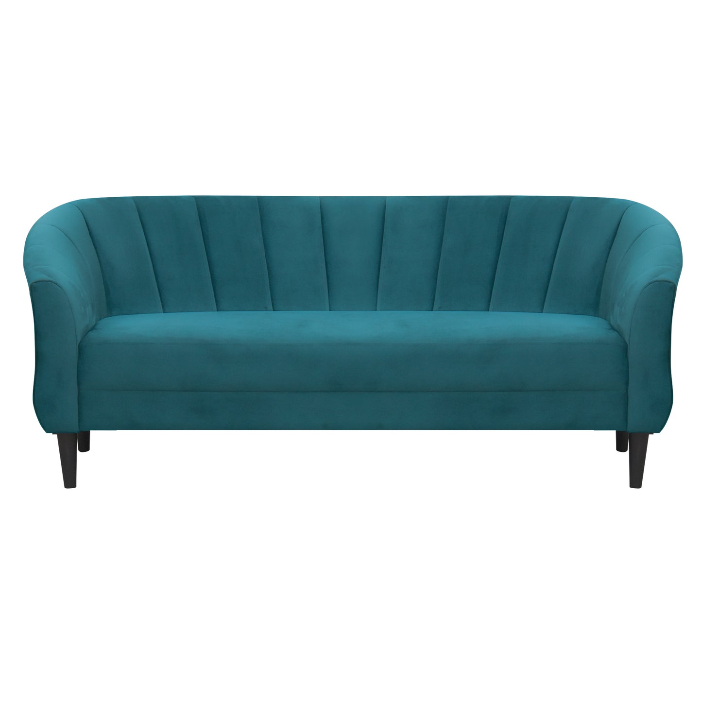 Persia Velvet Fabric Sofa - Green