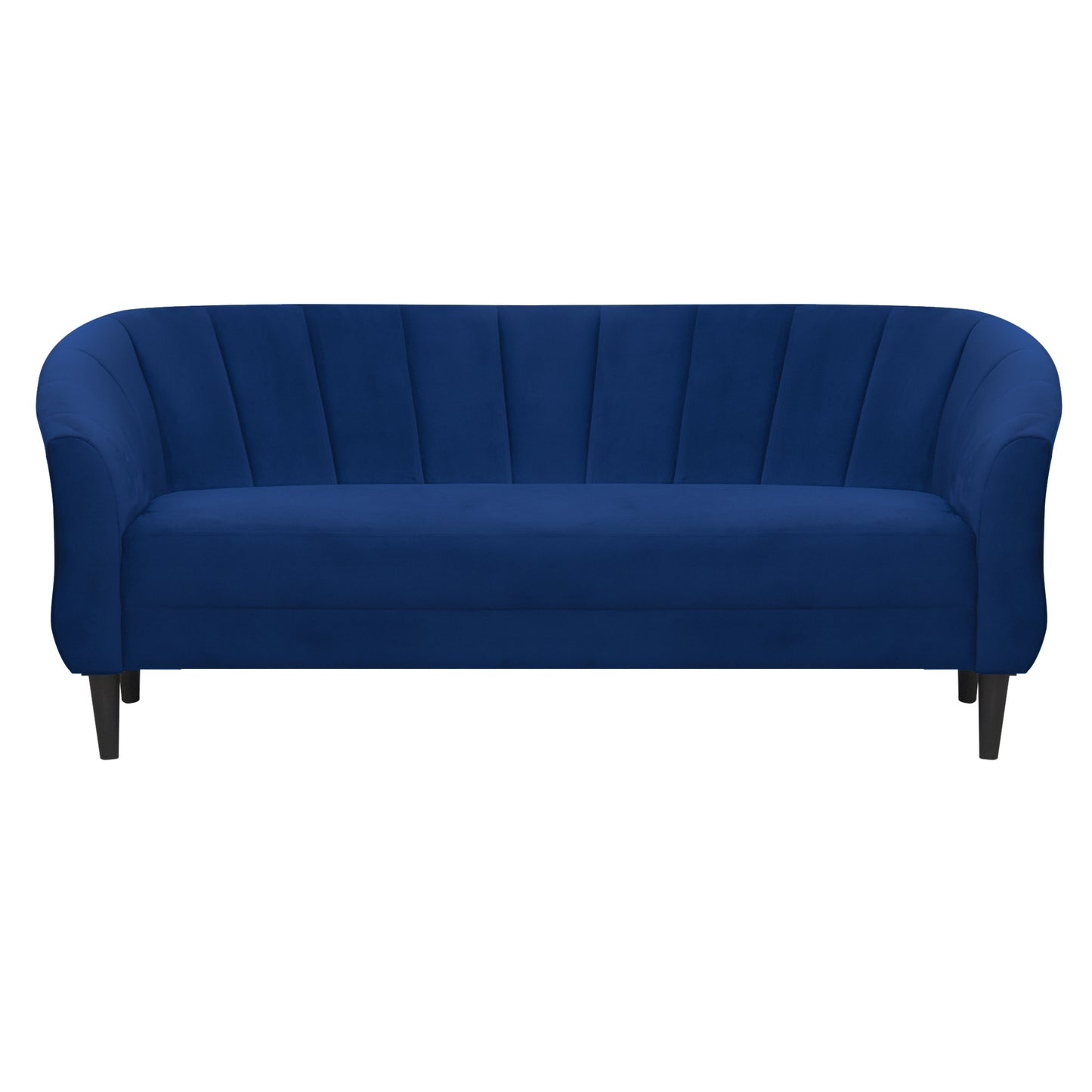 Persia Velvet Fabric Sofa - Blue