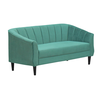 Persia Velvet Fabric Sofa - Sea Green