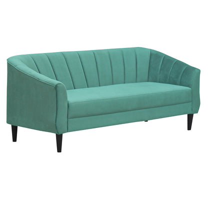 Persia Velvet Fabric Sofa - Sea Green